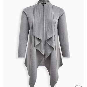 Torrid Drape Kimono size 1 - gray